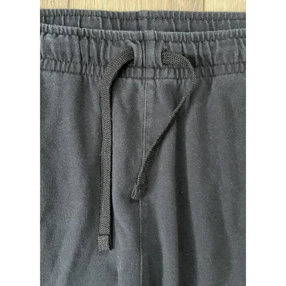 Nike Black Athletic Jogger Sweatpants Mens Sz Large 100% Cotton - Picture 4 of 9